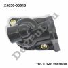 Корпус термостата Hyundai I10 (07-…), I20 (08-…) (25630-03010 / DE132HY)